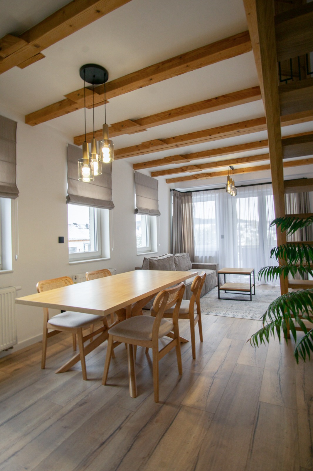 Przestronny salon